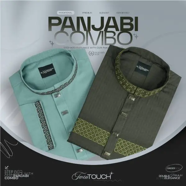 Premium Cotton Panjabi Combo